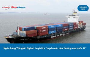 Logistics mạch máu của ngành thương mại quốc tế