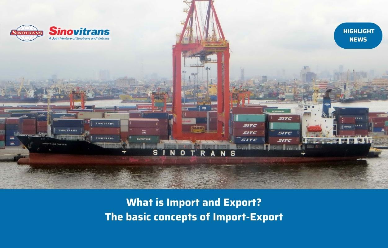 what is import and export the basic concepts of import export