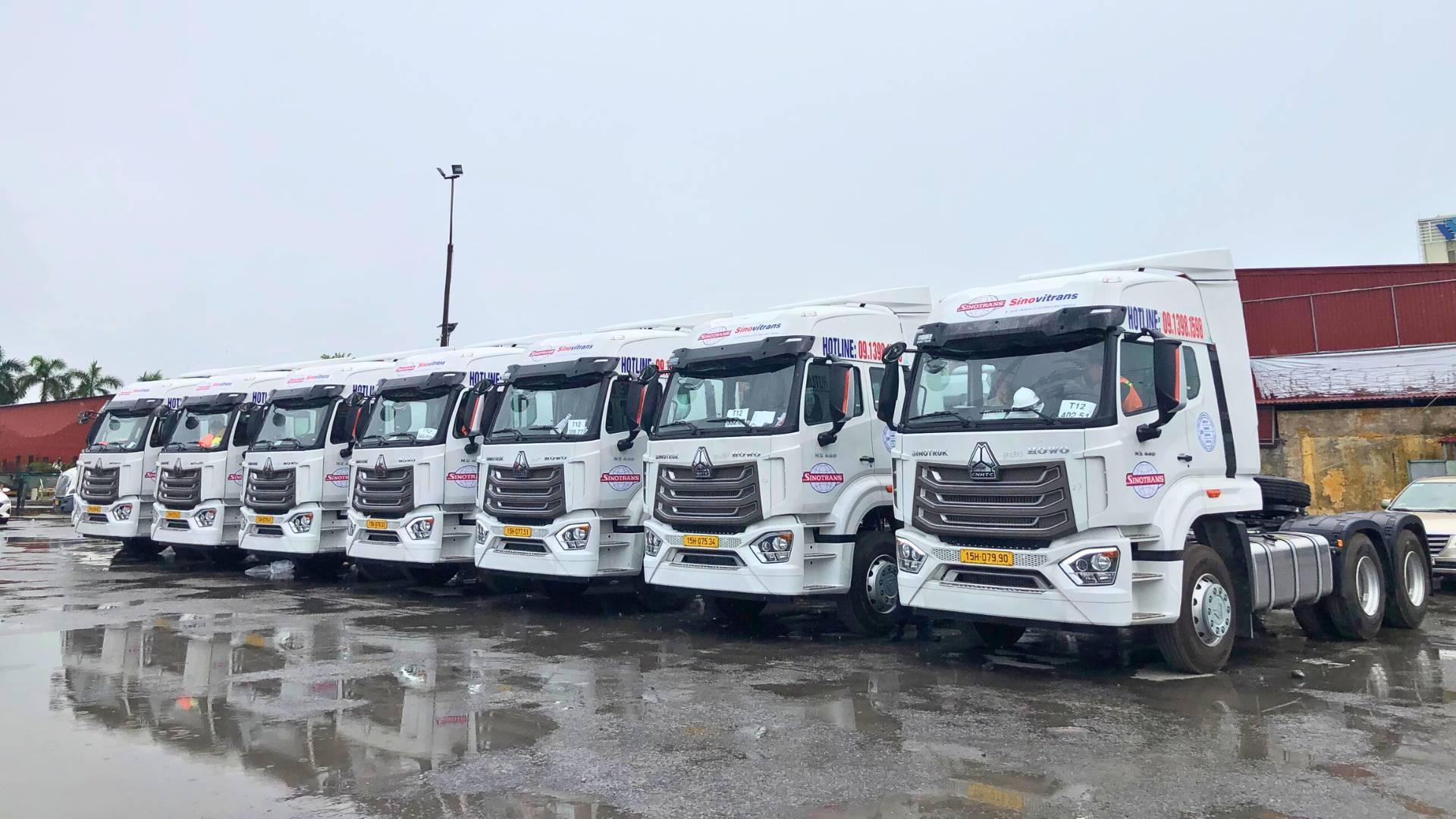 Lễ nhân xe Sinotrans