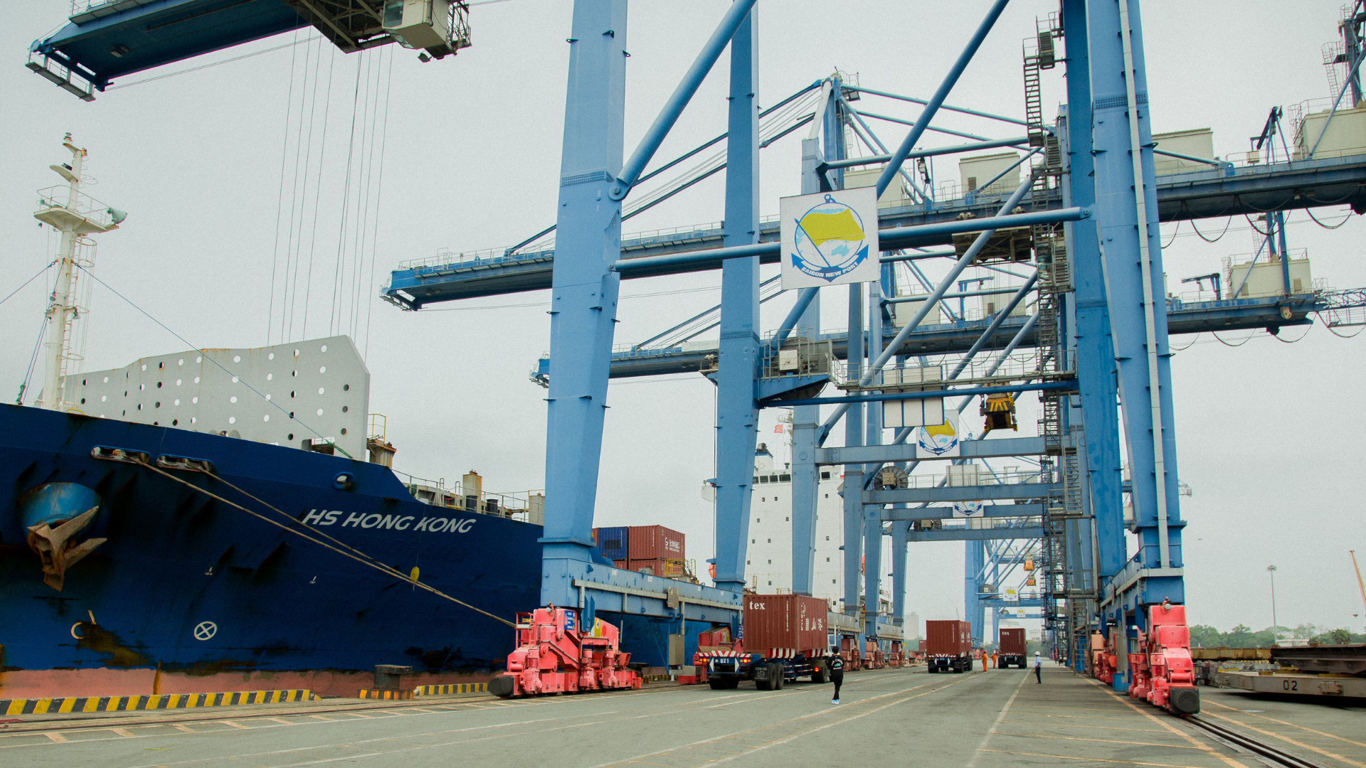 Lễ chào mừng hãng tàu Hede cập cảng tại tân cảng hiệp phước