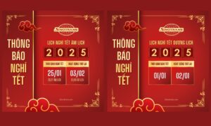 Thông báo nghỉ tết 2025 - Sinotrans Việt Nam - Sinovitrans Logistics